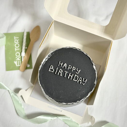 Бенто торт без сахара «Happy Birthday»
