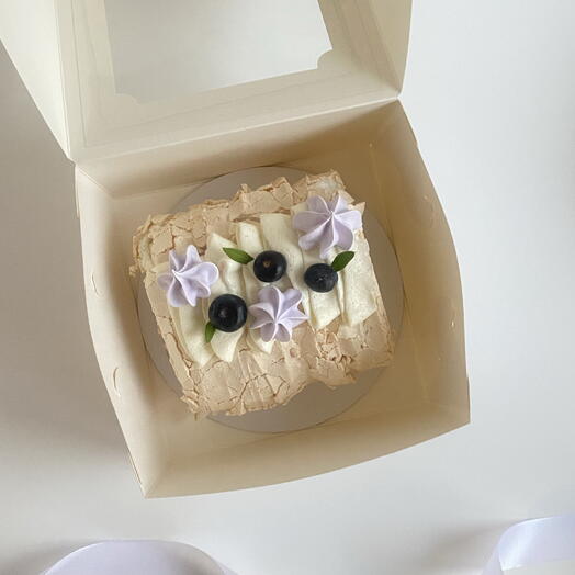 Меренговый рулет половинка