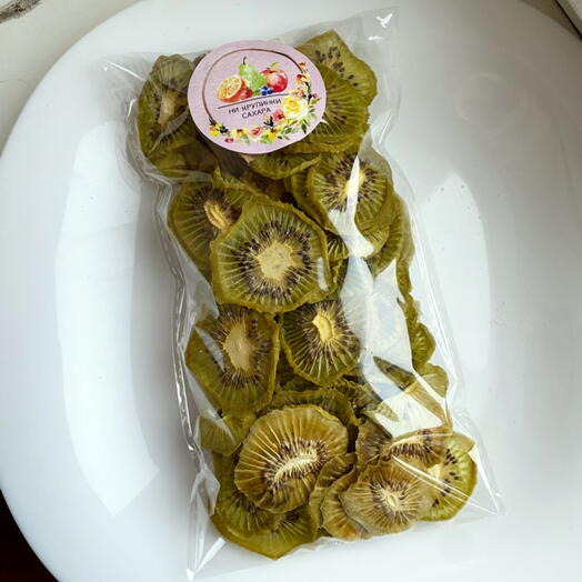 Фруктовые чипсы из киви