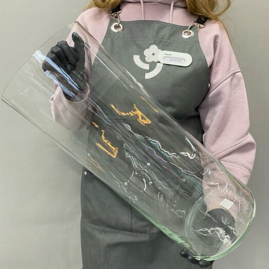 Большая ваза  трубка высотой 50см