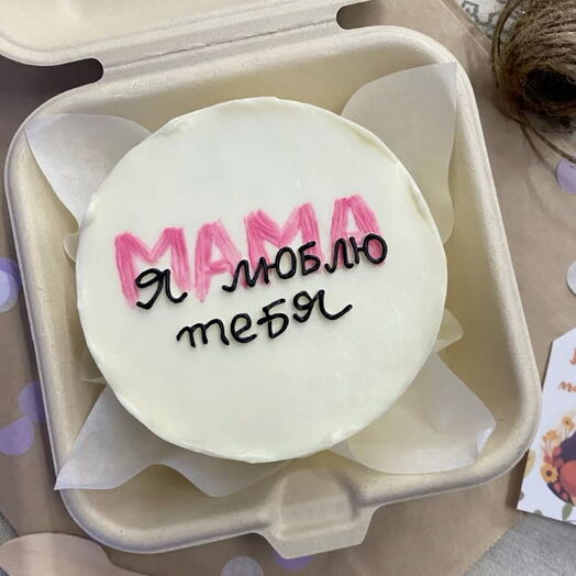 Бенто торт для любимой мамы