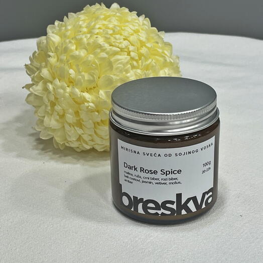 Mirisna sveća "Dark Rose Spice"