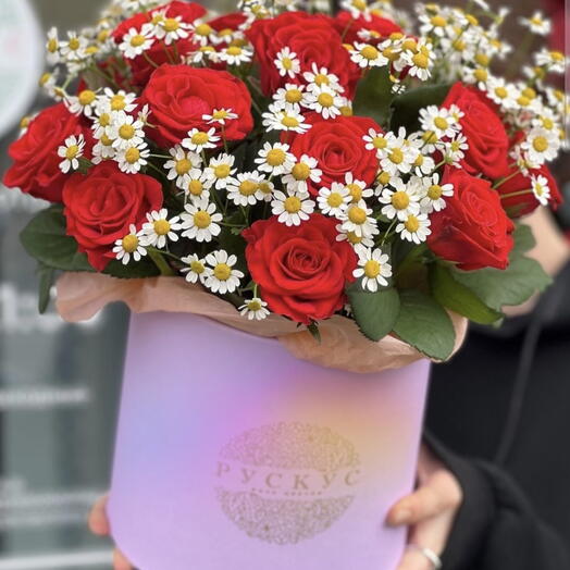 Цветы в коробке