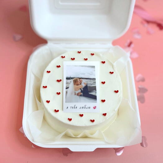 Бенто торт для Любимых с вашей фотографией (на день рождения /годовщину)