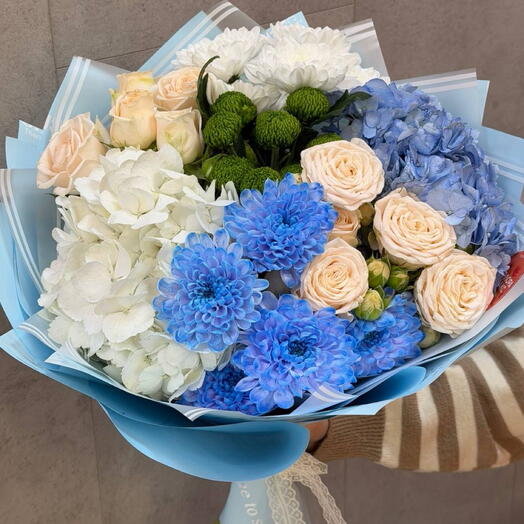 Сборный букет 💙💙