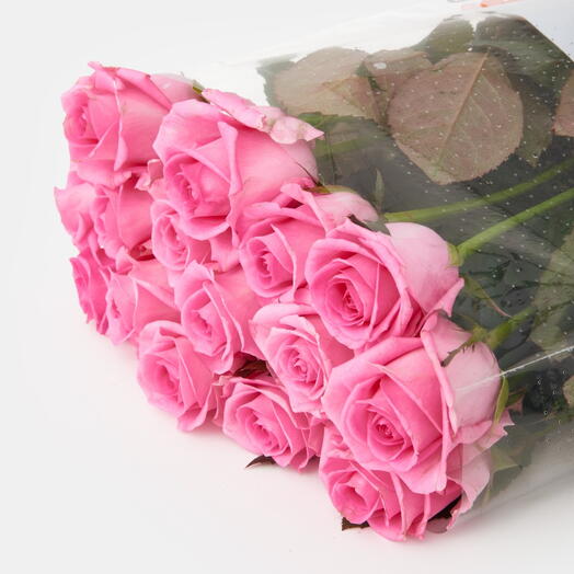 Пачка роз (15 штук) Ривайвл, 50 см