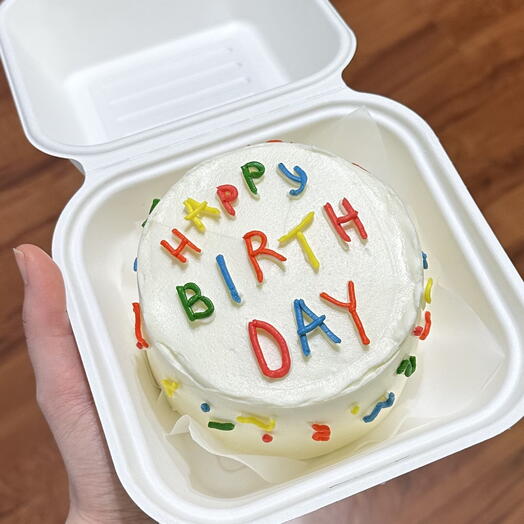 Бенто торт HAPPY BIRTHDAY