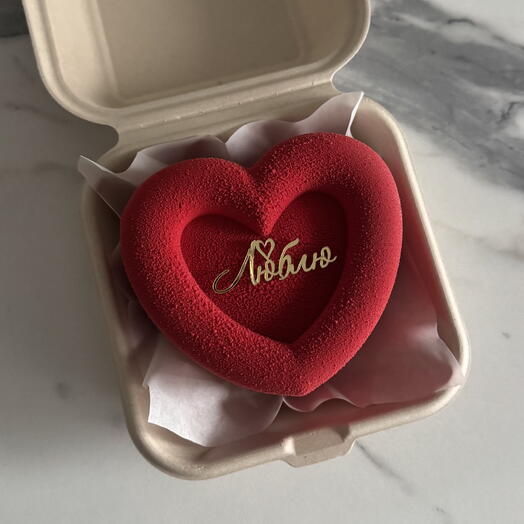 Муссовый бенто на День Влюбленных