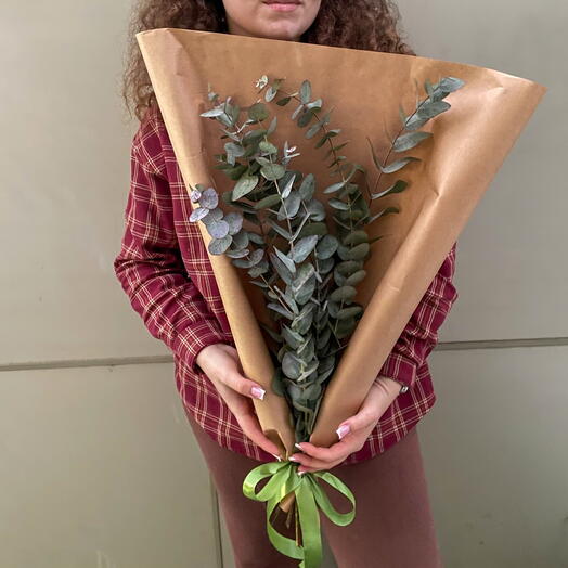 Эвкалипт в крафте 7 веточек🌺
