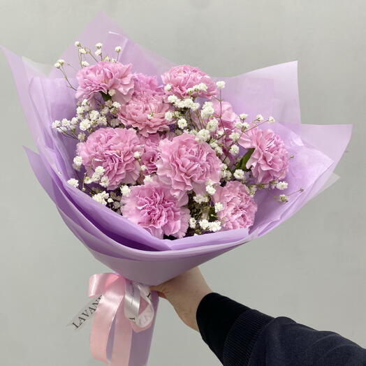 11 Ажурных диантусов (гвоздики)