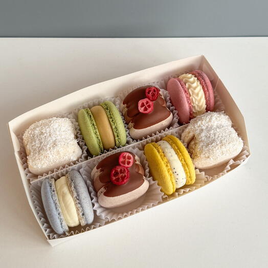 Пирожное макаронс 8 шт