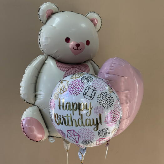 Набор шаров «Happy birthday»