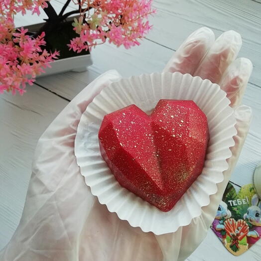 Дубайский шоколад сердце "Love"