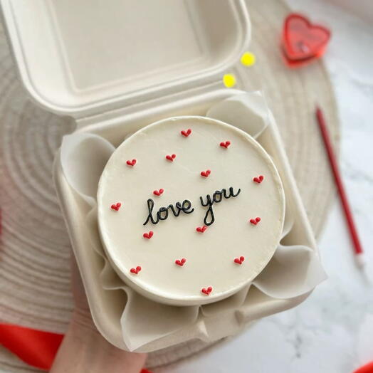 Бенто торт «love you