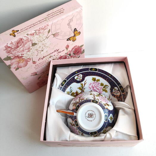 Фарфоровая чайная пара FB Team Arts Collection Japan