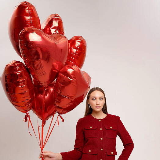 7 шаров сердце