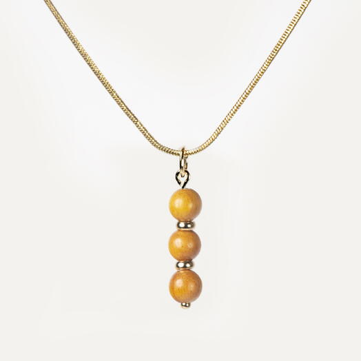 Подвеска, кулон Самшит Сандал 14K (PEN1013)