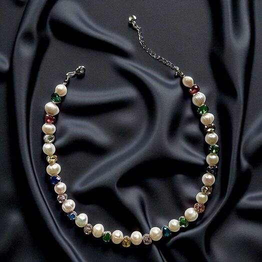 Чокер с жемчугом Миори