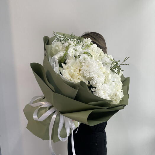Авторский букет «White»