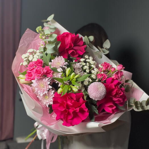 Пышный букет Розик💕