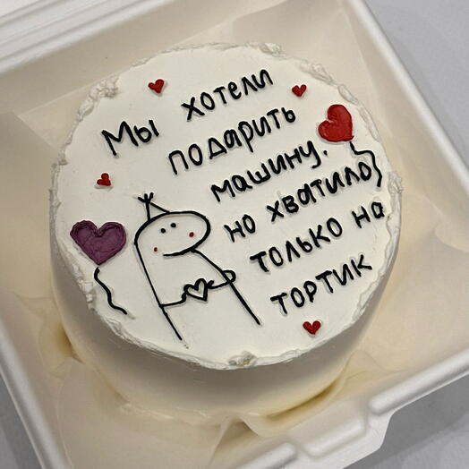 Бенто-торт с декором
