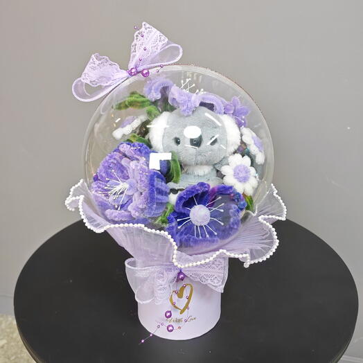 Букет ручной работы "Коала"