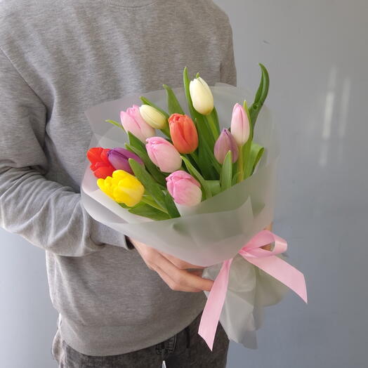 Тюльпаны | Букет из 11 тюльпанов