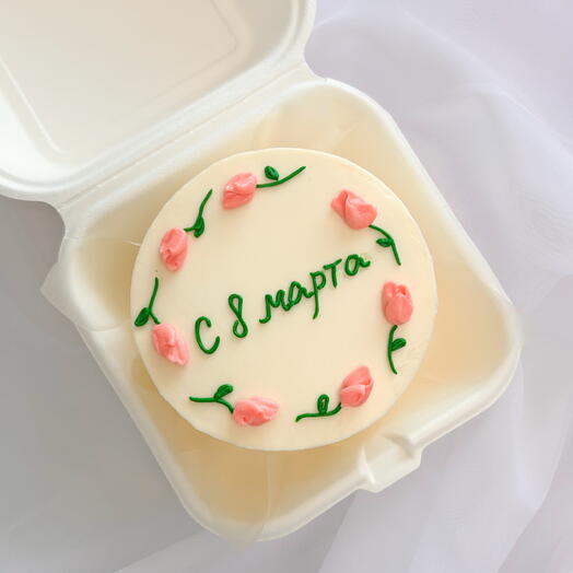 Бенто торт 8 марта