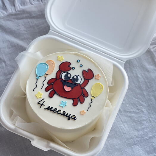 Бенто торт для ребенка на 4 месяца