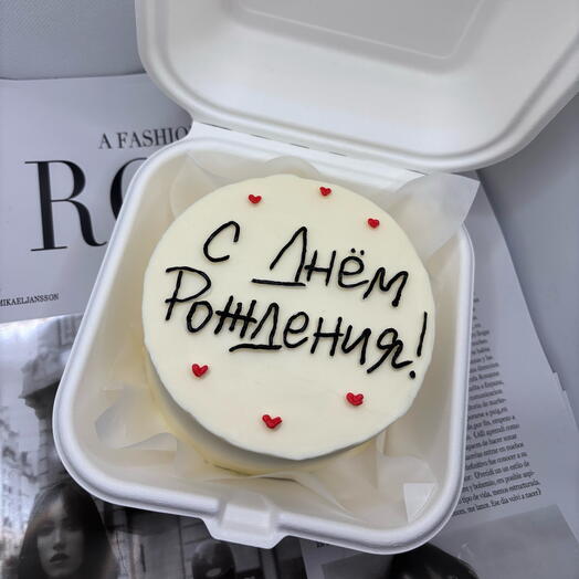 Бенто торт на день рождения 500 гр