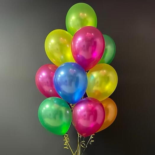 15 mixed balloons