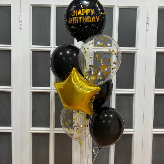 Набор воздушных Шаров гелий (7шт). Set of helium balloons 7pcs