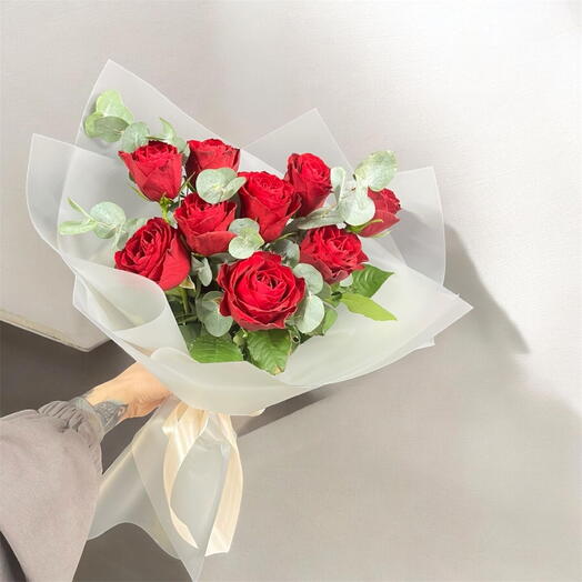 Букет из красивейшей красной розы 🌹