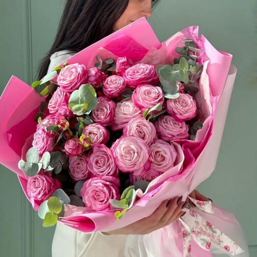 Акция ❣️ 9 кустовых роз