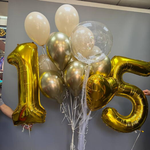 Набор «Золотое сияние — 15 шт