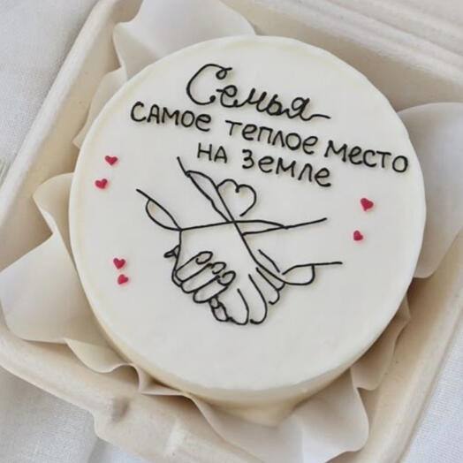 Бкнто торт " день Семьи"