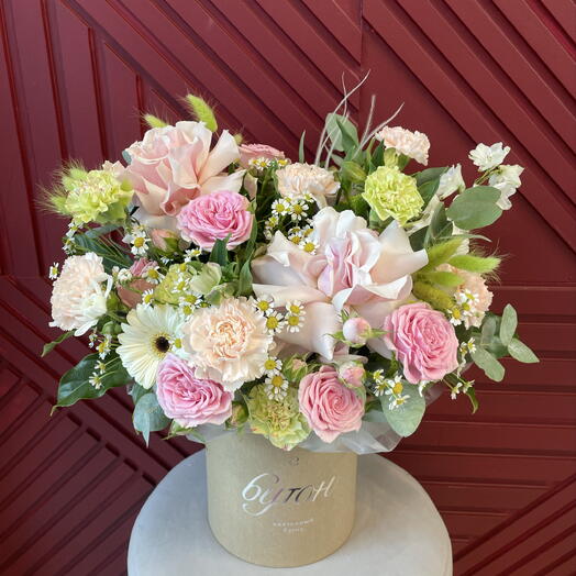 Композиция из роз 🌷