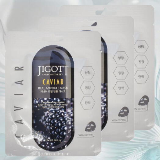 Тканевая маска с экстрактом икры 3 шт*27 ml