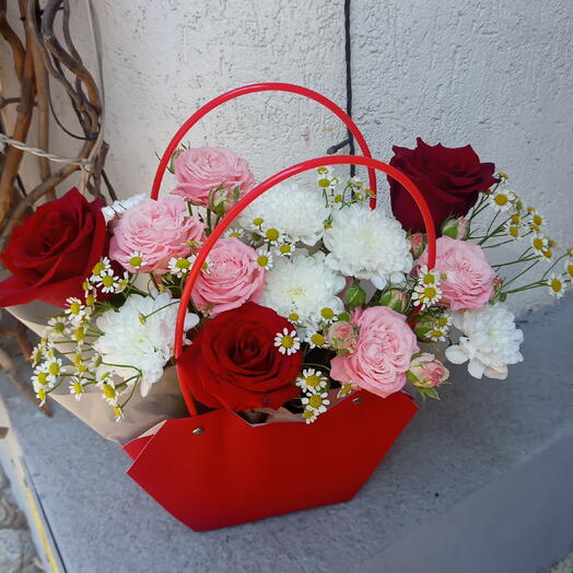 Композиция Летний день 💐🌹🧺