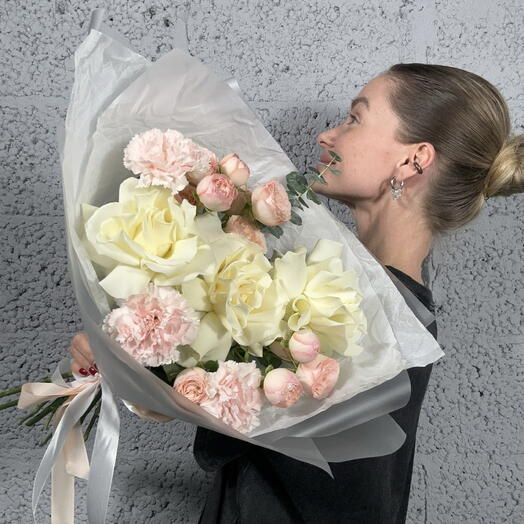 Букет роз Нежность🌸