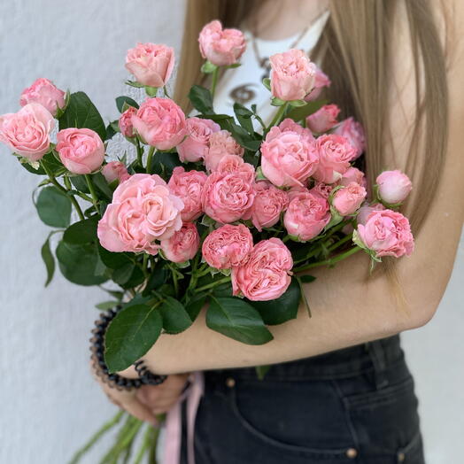 9 Кустовых Роз под ленту 💞