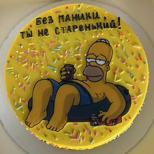 Торт мужчине на день рождения