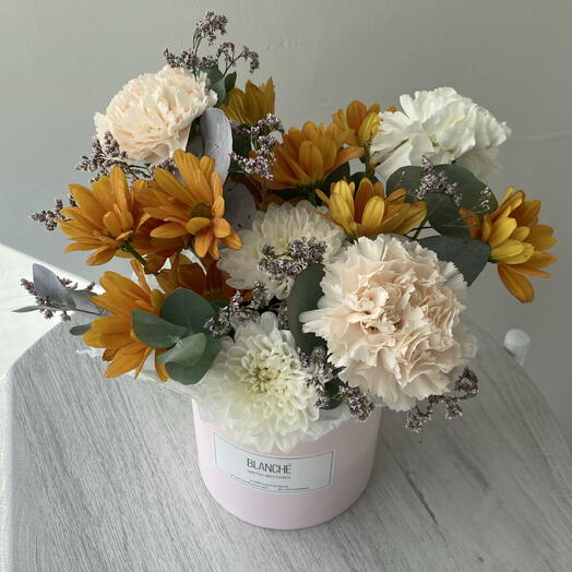 Композиция «Ромашковое поле» 🌼