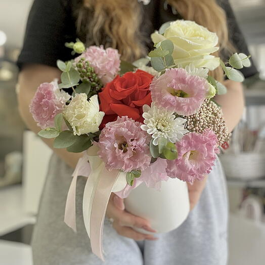 Коробочка с цветами️🌸