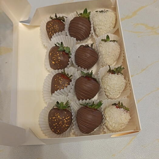 Клубника в шоколаде 12шт. 🍓🍫