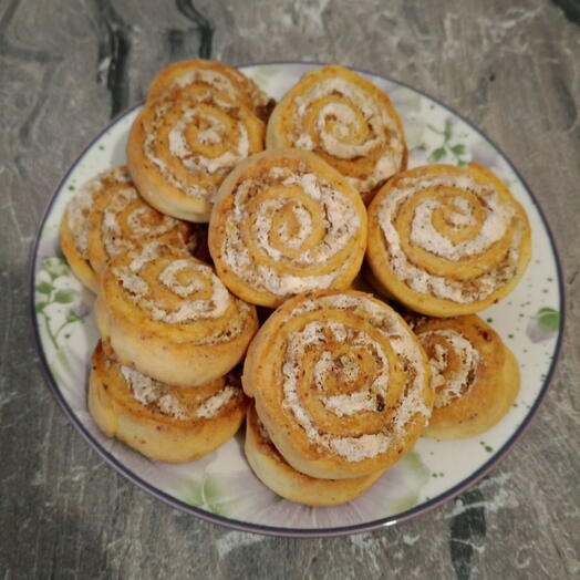 Печенье "Розочки" с орехами