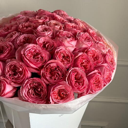 Букет из пионовидных роз Pink Xpression