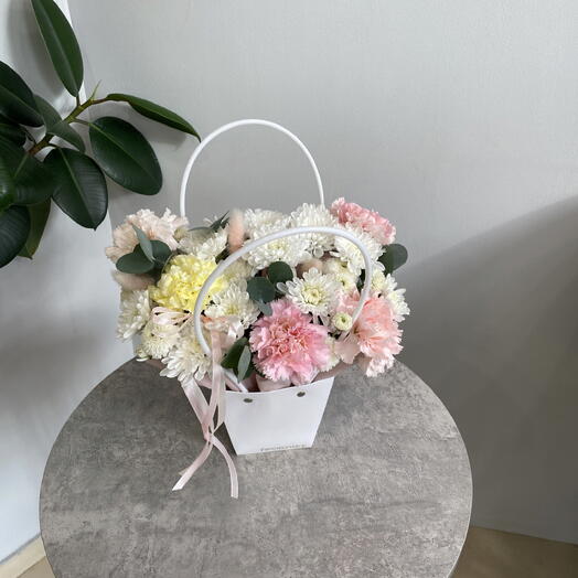 Пышная нежная сумочка 🌸️