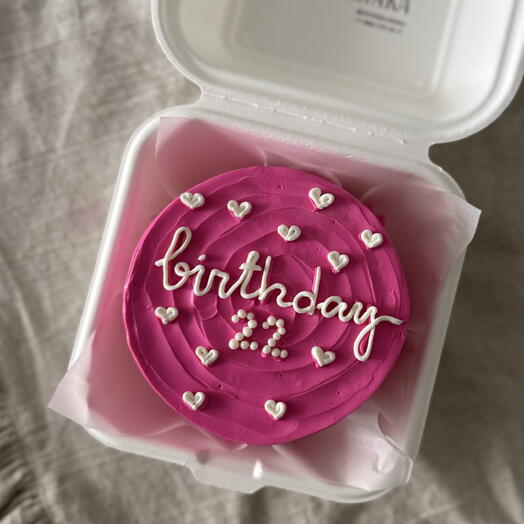 Бенто торт «happy birthday
