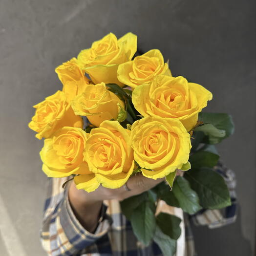 Роза Россия под ленту 💛